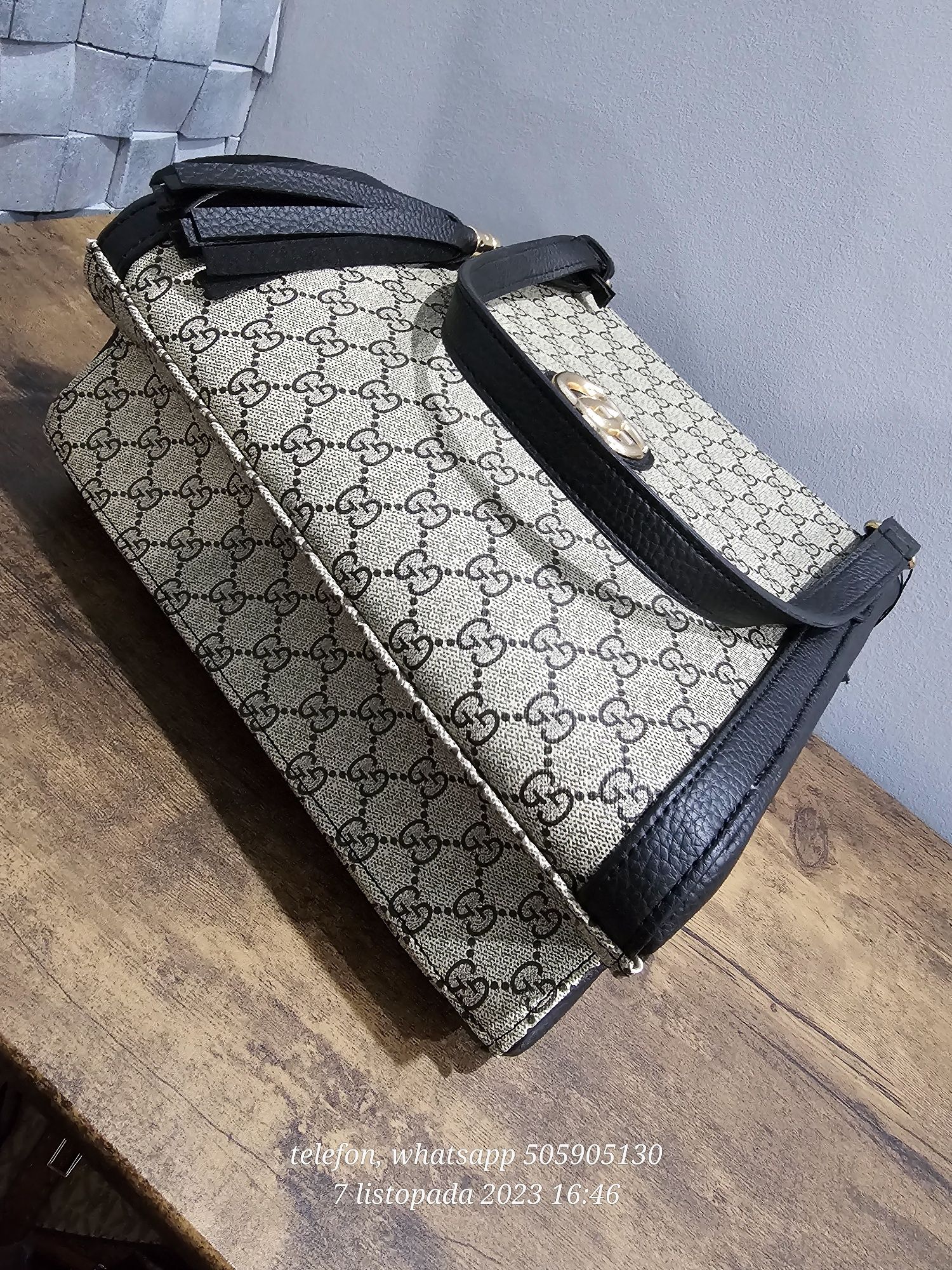 Torebka duża na ramię gucci.monogram