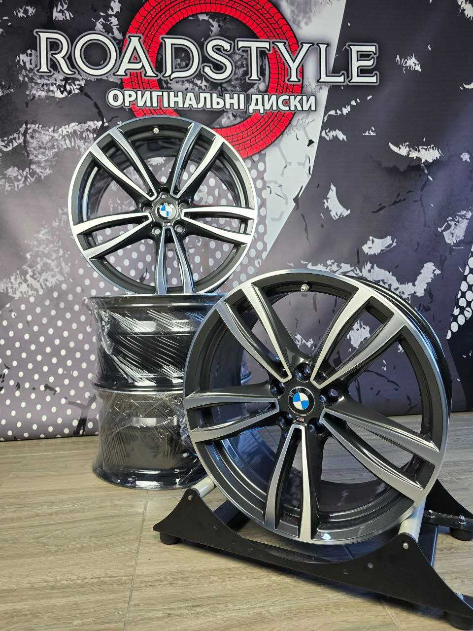19" оригінальні різноширокі диски BMW 6 G32 7 G11 G12 5 G30 647M Style