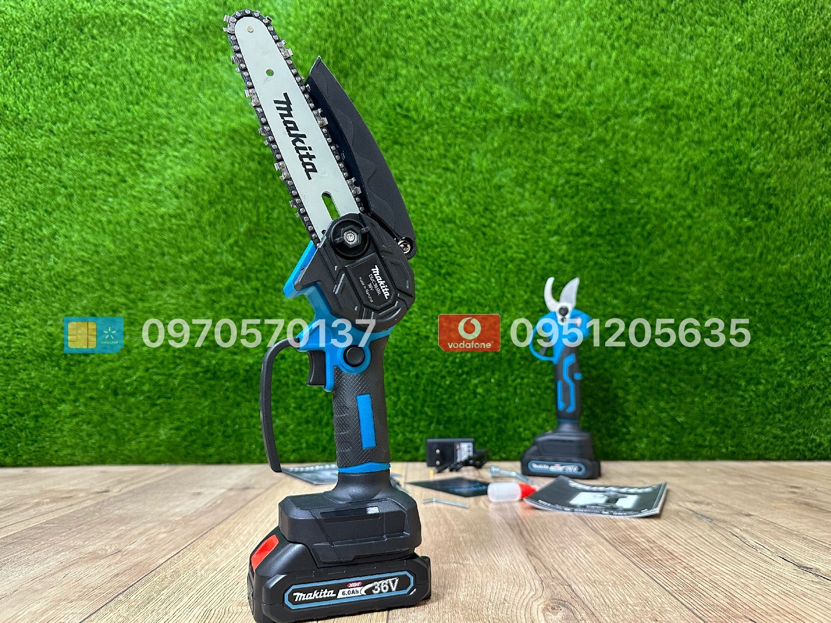 Набір акумуляторний 2/1 Makita Сикатор DMT50 Міні пила DUC365 36V 6Ah