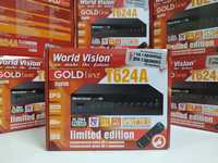 Приставка Т2 приемник World Vision T624A DVB-T2/C YouTube IPTV MeGoGo