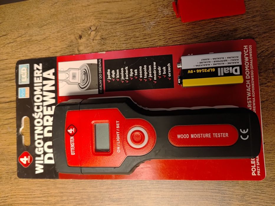 Wilgotnościomierz 4PRO do drewna