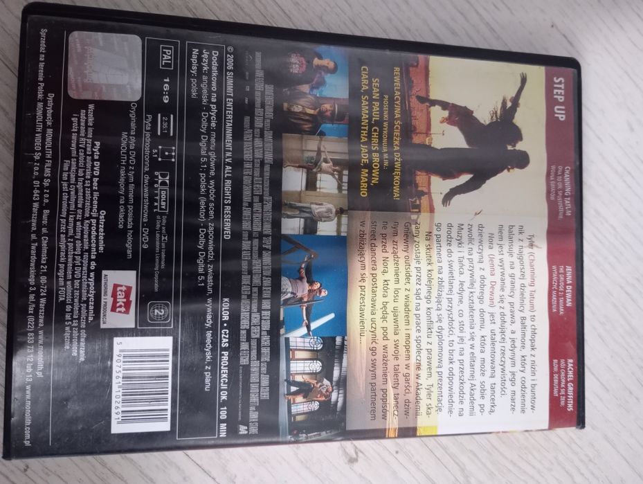 Step Up Taniec zmysłów DVD