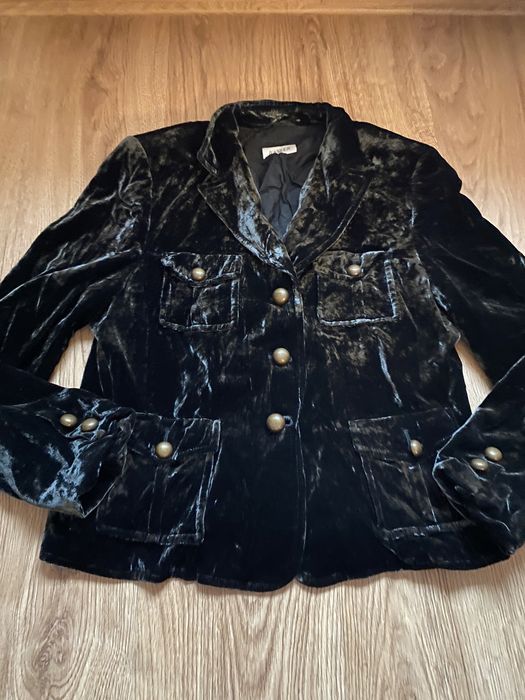 Kurtka marynarka Jedwabny aksamit Basler