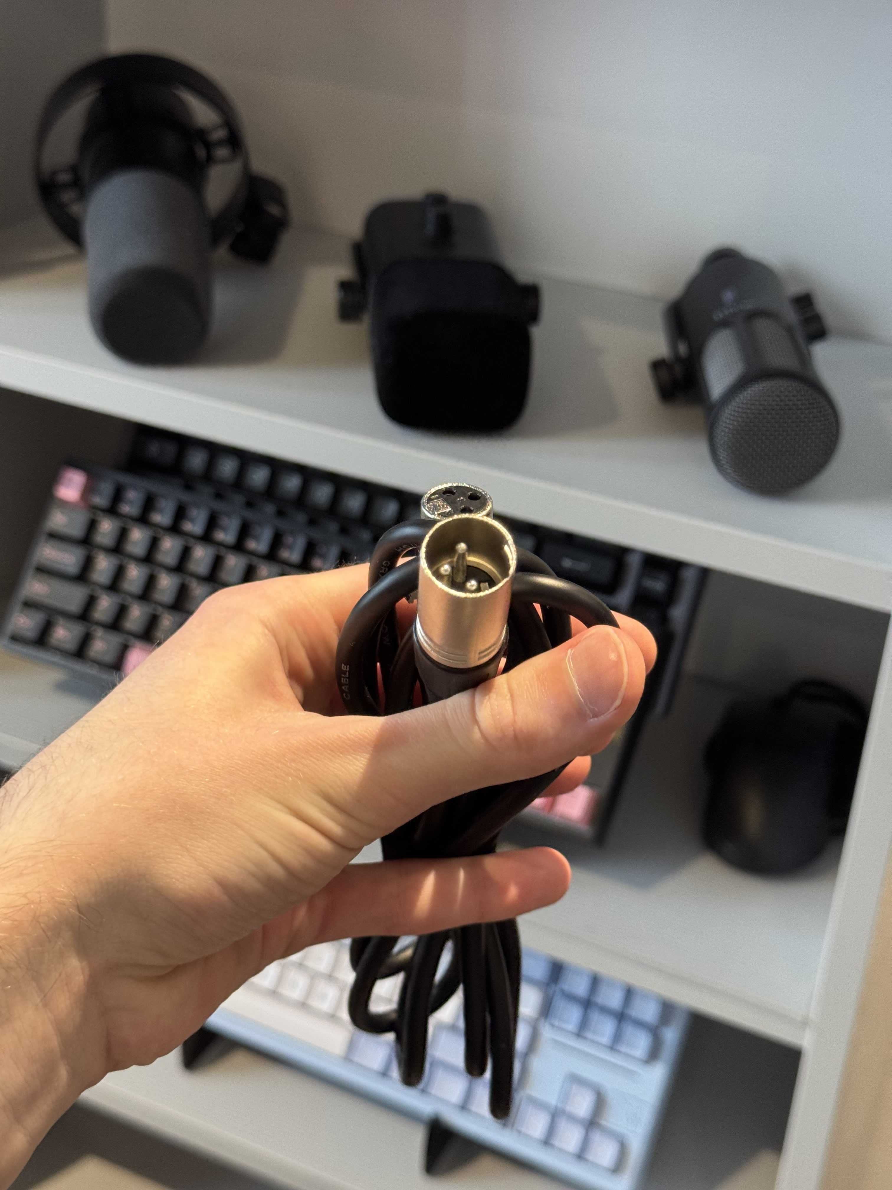 Studyjny Przewód XLR 3 Pin Male–Female Mikrofonowy – Profesjonalny