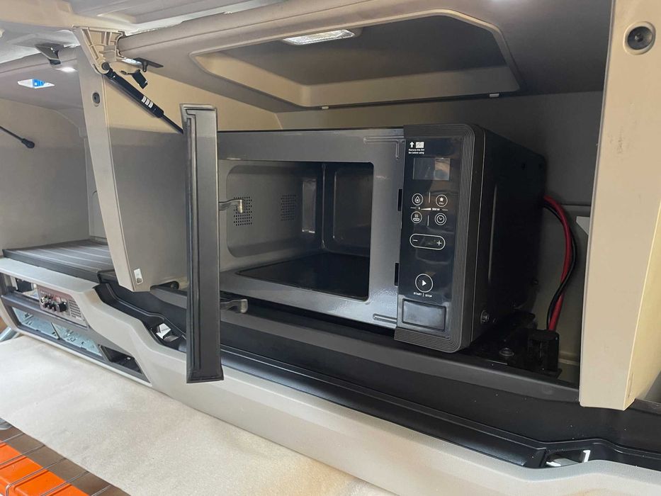 Konsola kokpit półka szafka górna Scania R S ngs ngt + mikrofalówka