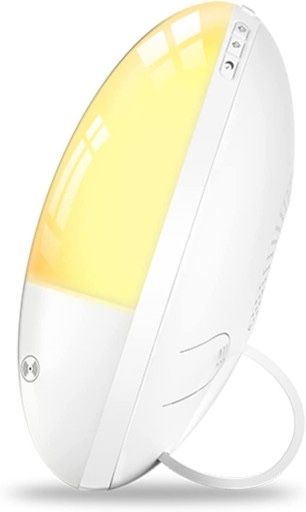 Radio budzik lampka