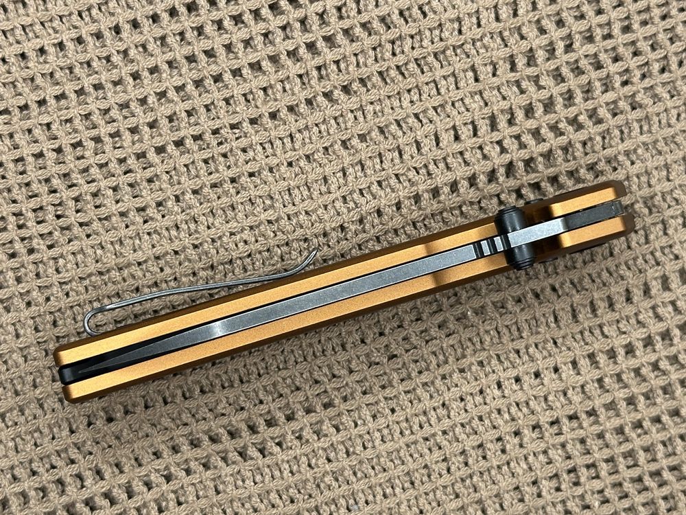 Kershaw Iridium Bronze Aluminum Reverse Tanto D2