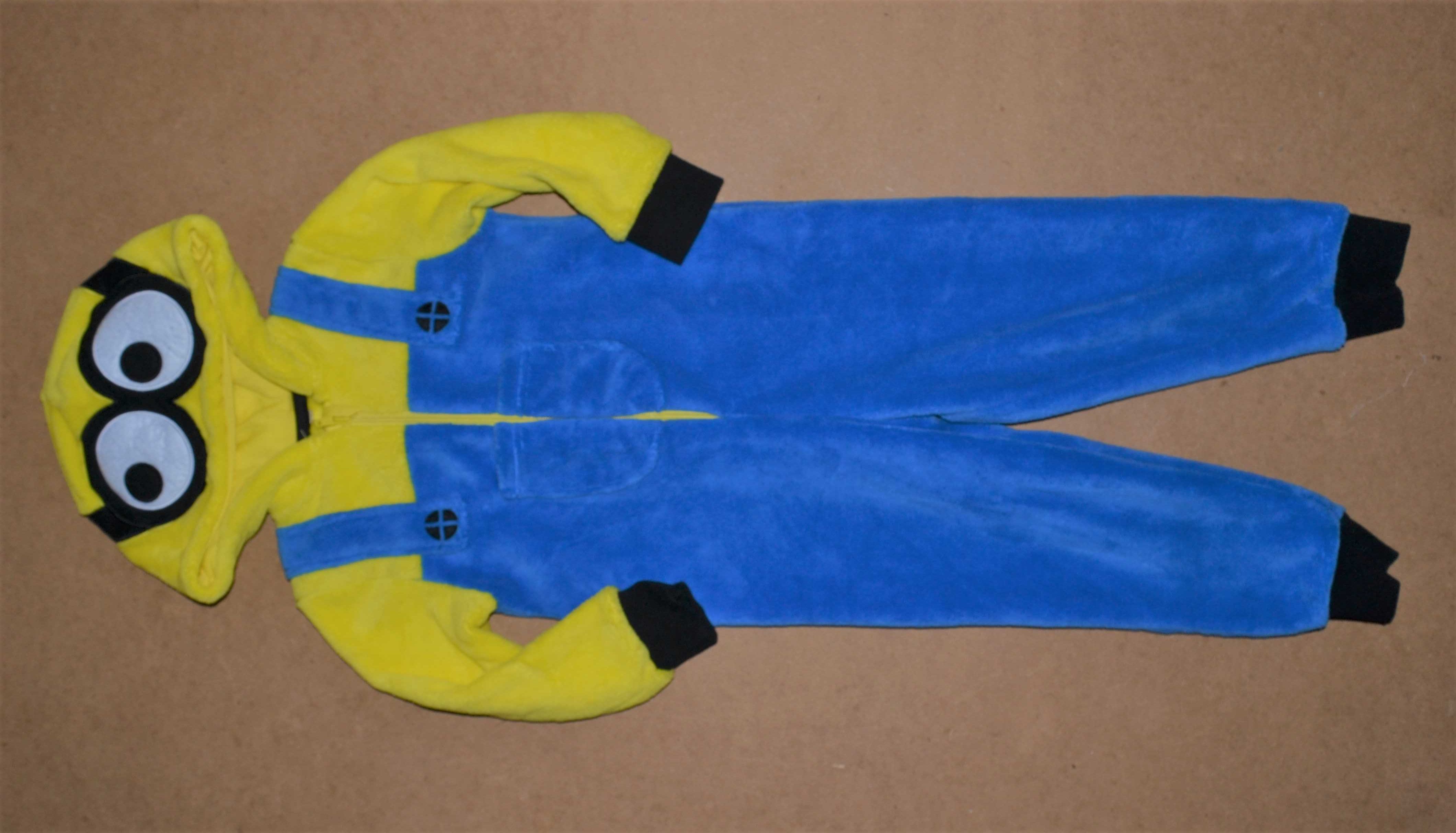 11^  The Minions Minionek strój przebranie piżama 6/7 Lat_116/122 cm