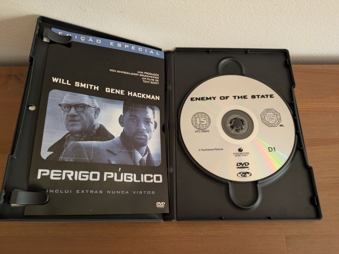 DVD " Perigo Público " Edição Especial  1998 (Como Novo)