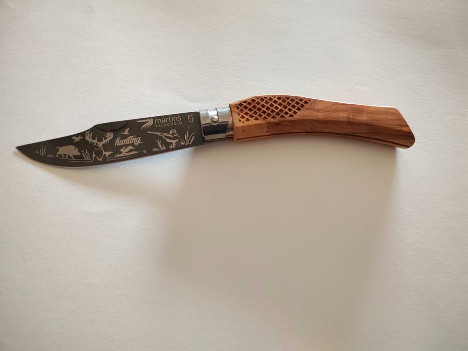 Navalha ECO L temática caça titanio MARTINS