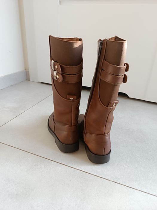 29 Zara kozaki dla dziewczynki retro