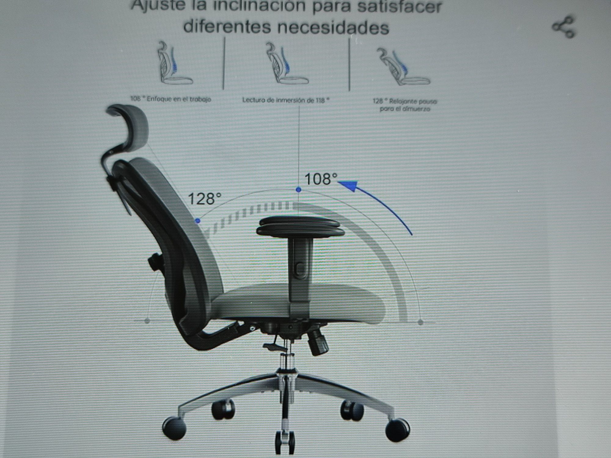 Cadeira ergonómica SIHOO M18 nova na caixa