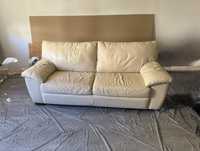 Sofa ze skóry naturalnej