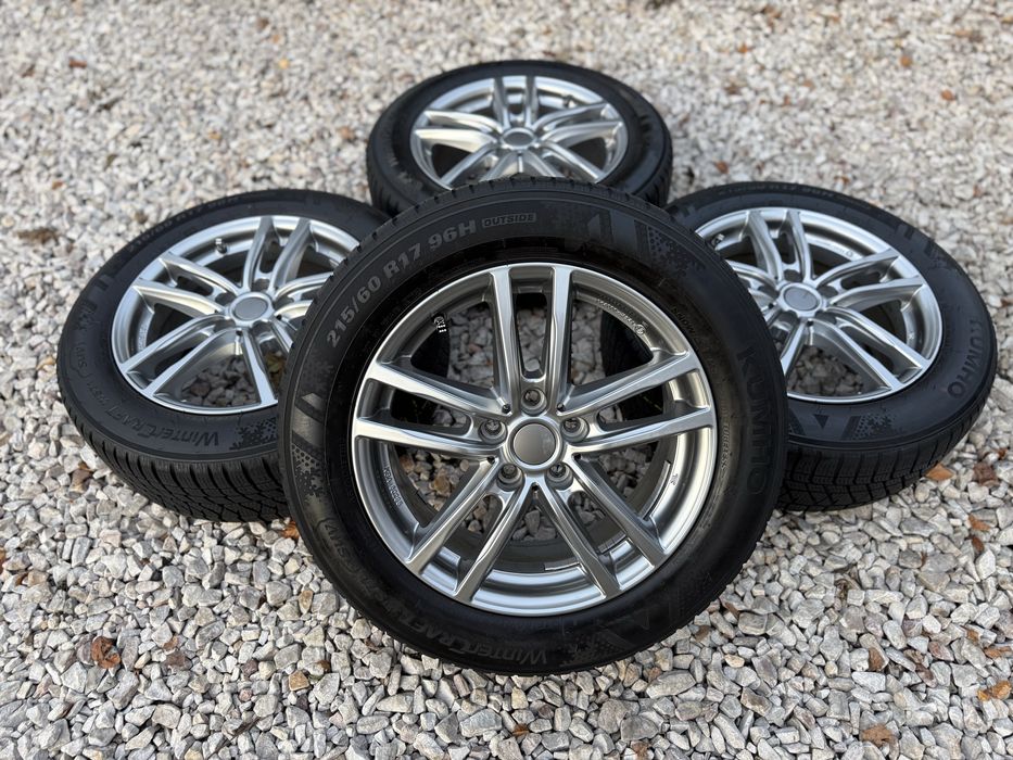 Koła felgi 5x112 215/60/17 R17 zima Volskwagen Skoda Audi