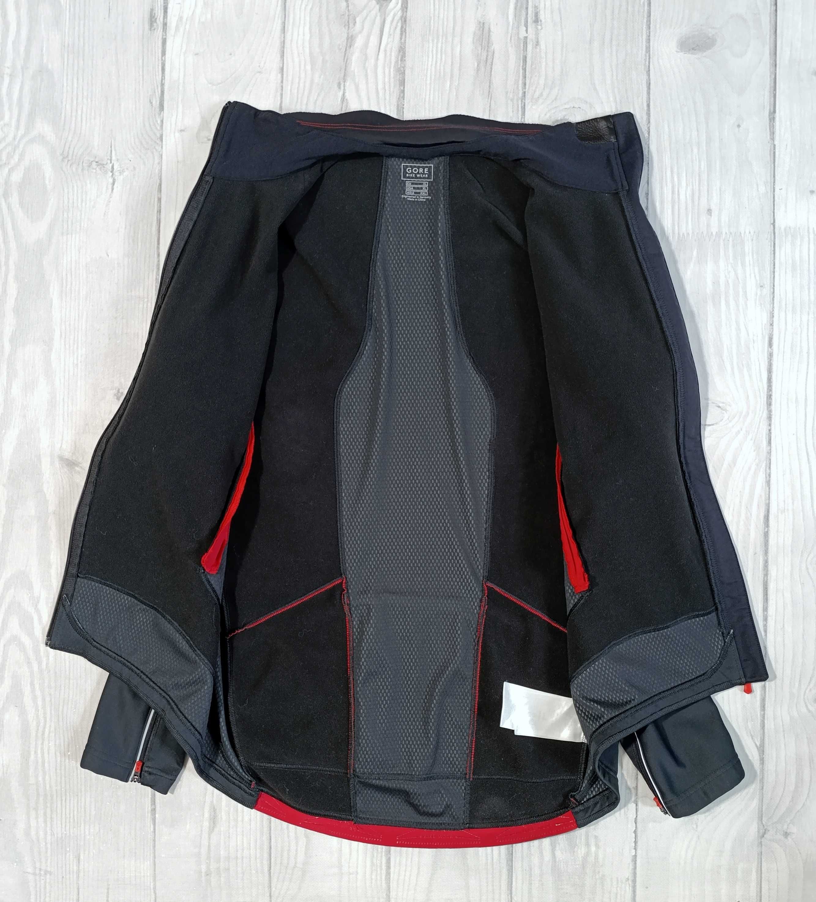 Kurtka Soft Shell Gore Bike Wear Windstopper r. XL