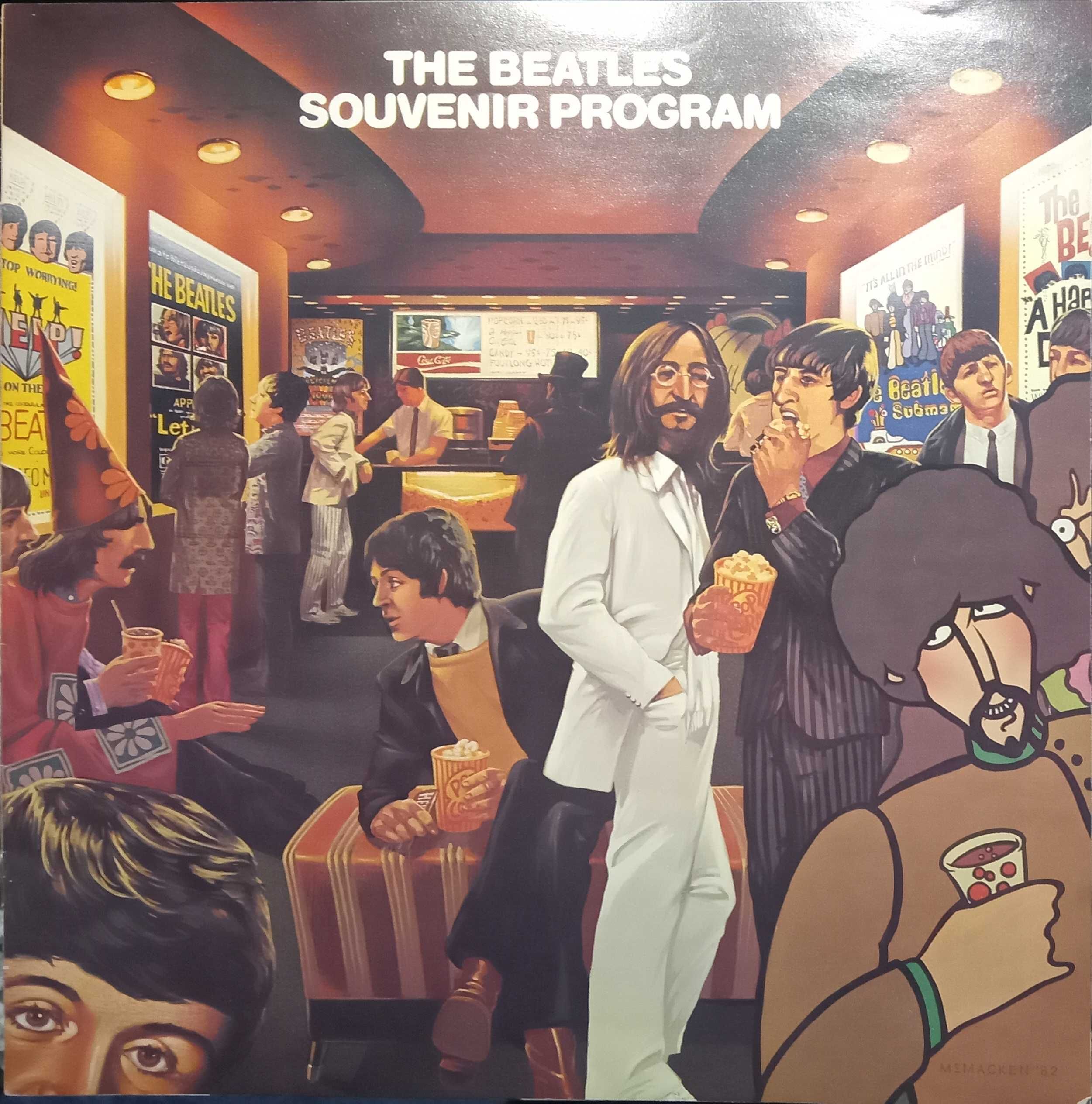 Beatles	- - - - - Souvenir Program - - - Folheto