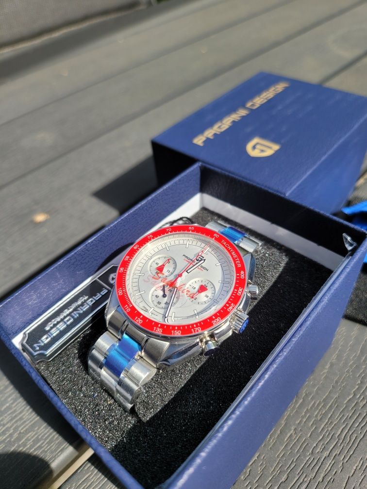 Nowy zegarek Pagani Design PD-1701 moonwatch homage