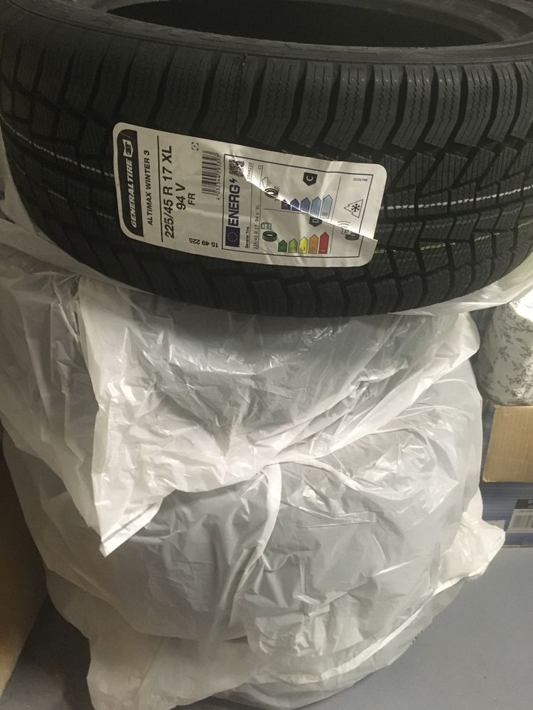 Зимові покришки General Altimax winter3 225/45 R17 V Xl