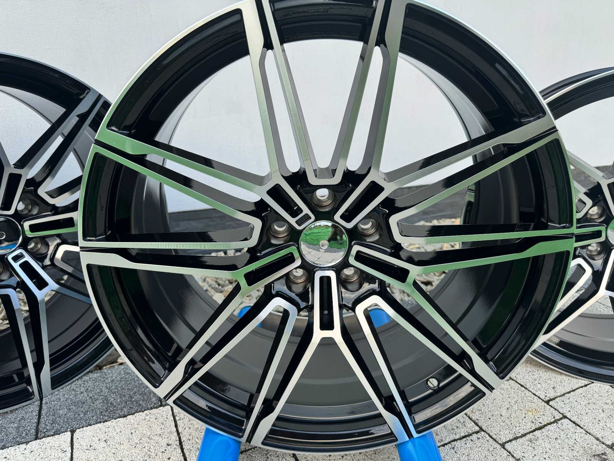 Alufelgi 5x112 Black machined Face 19