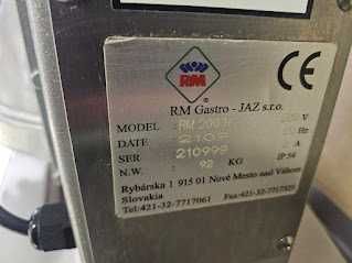 Mikser planetarny RM Gastro RM 20VL 20L 2021 stan bardzo dobry