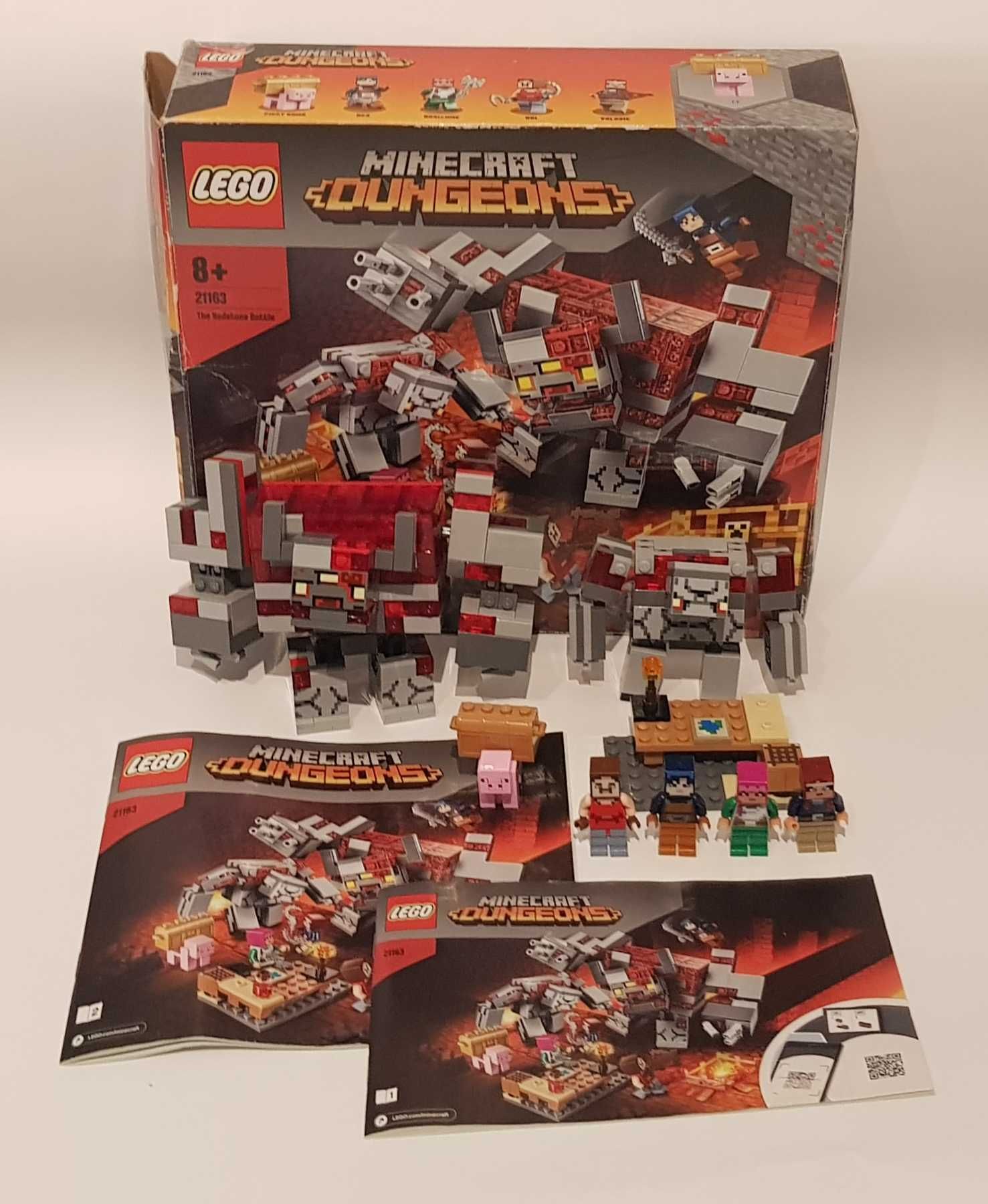 Lego Minecraft Dungeons, 21163 Bitwa o czerwony kamień