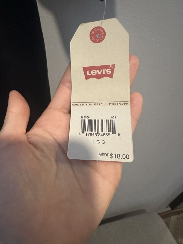 Футболка дитяча logo Levi’s , оригінал, 12-14 років ,