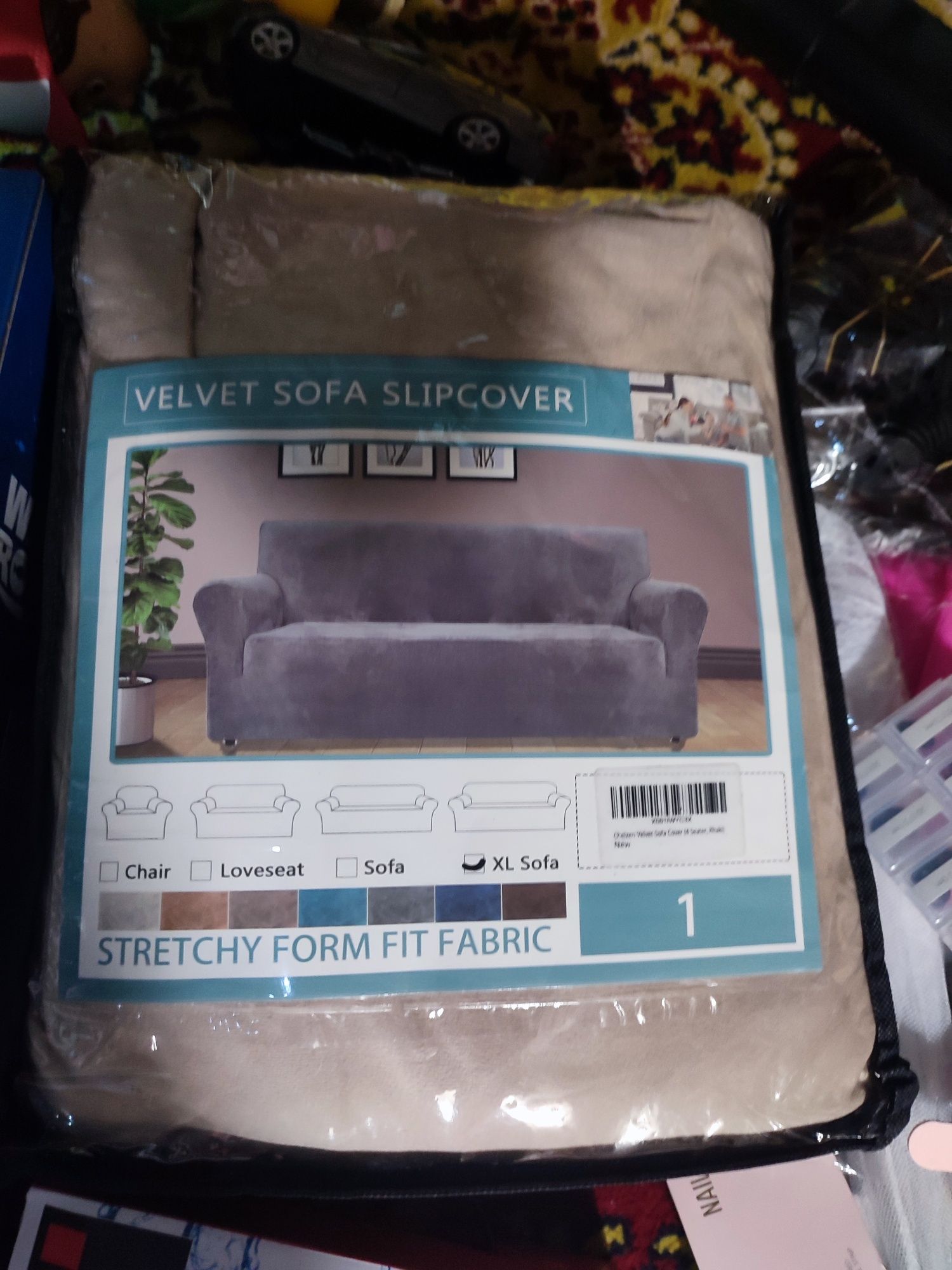 Pokrowiec na sofę xl od 233 do 292 cm