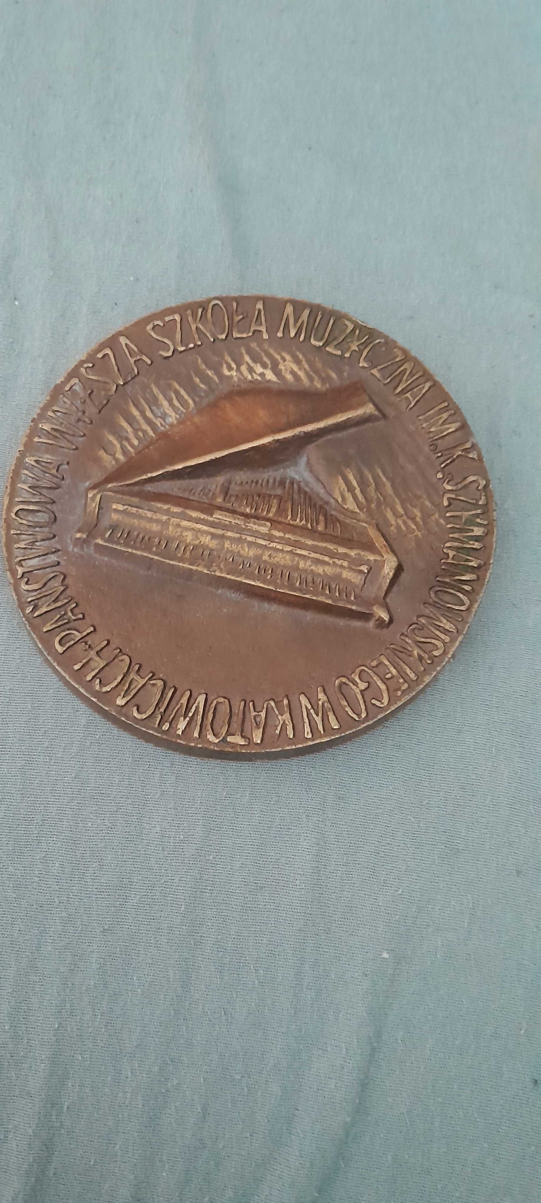 Medal 1979 rok braz Akademia Muzyczna Szymanowskiego 50 lat