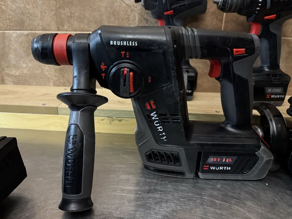 Wurth набір перфератор/болгарка/шуруповерт/гвинтоверт