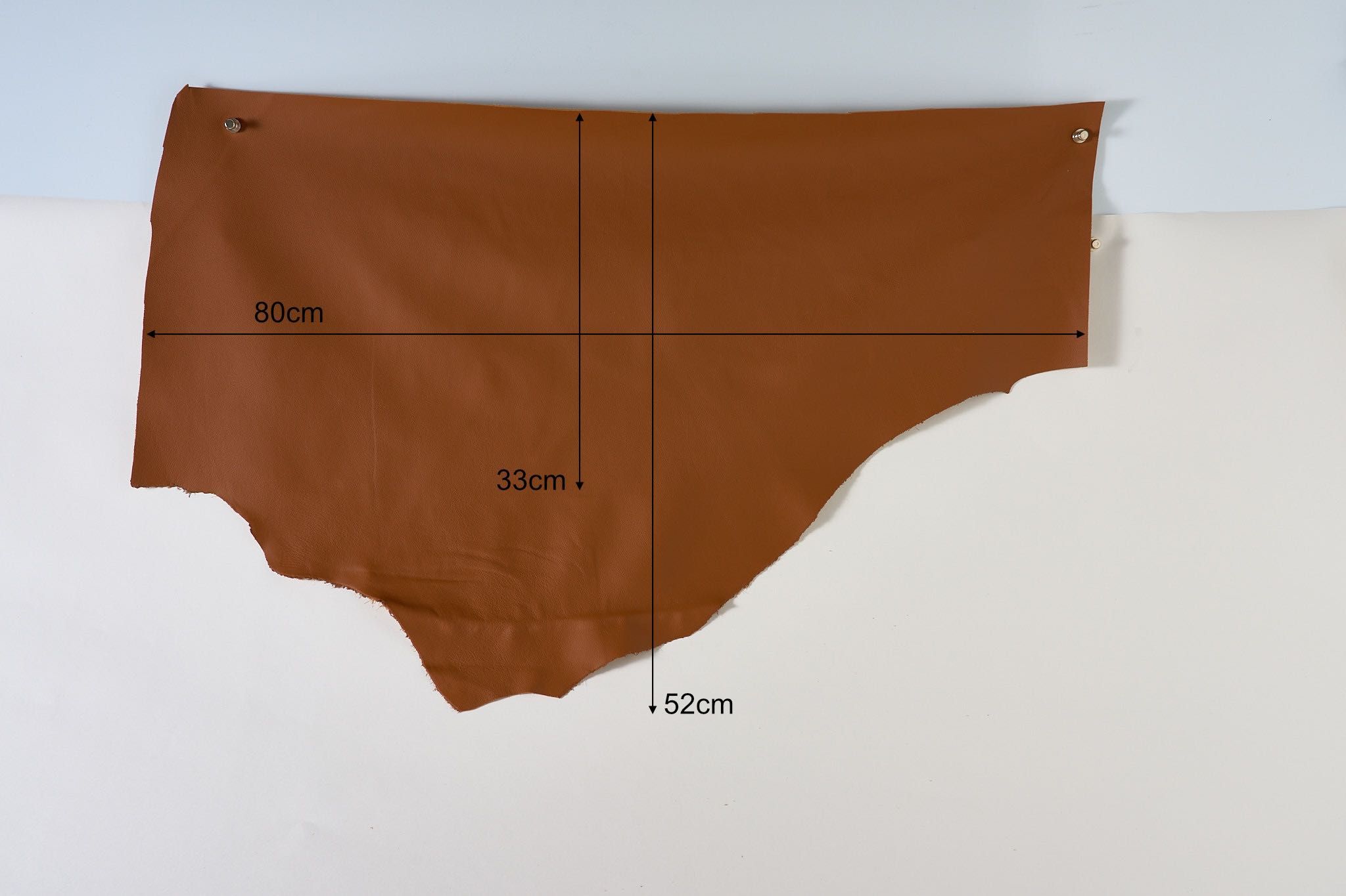 Retalhos de pele de bovino para trabalhos manuais ou decoração