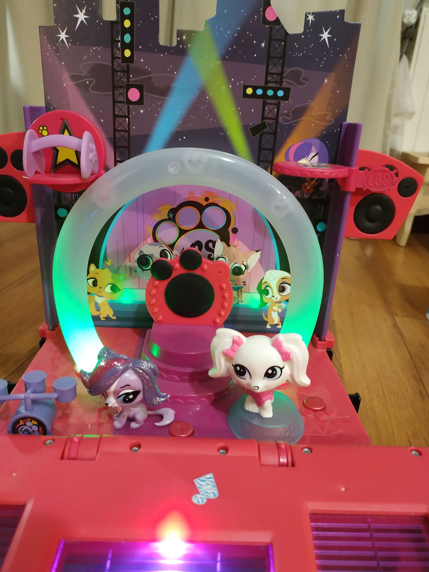 LPS Littlest Pet Shop hotel Pawza, domek zestaw