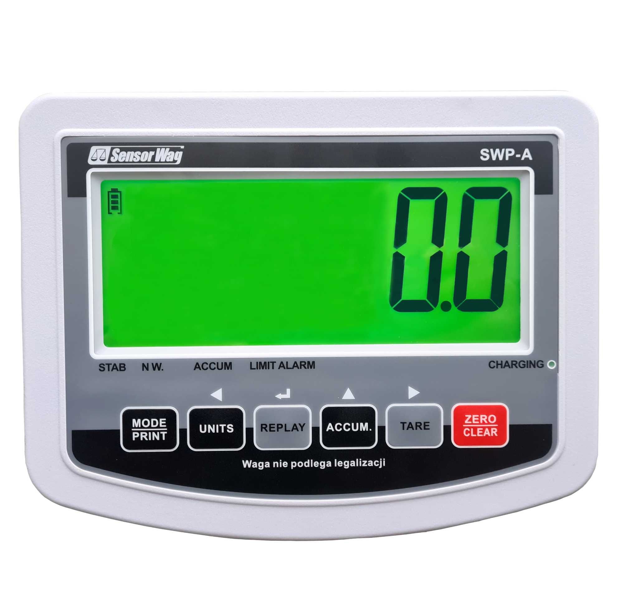 Waga platformowa 1,2x1,2m do 1 tony 1000kg/100g solidna rolnicza