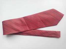 #13 Giorgio Valentino bordowy krawat paski