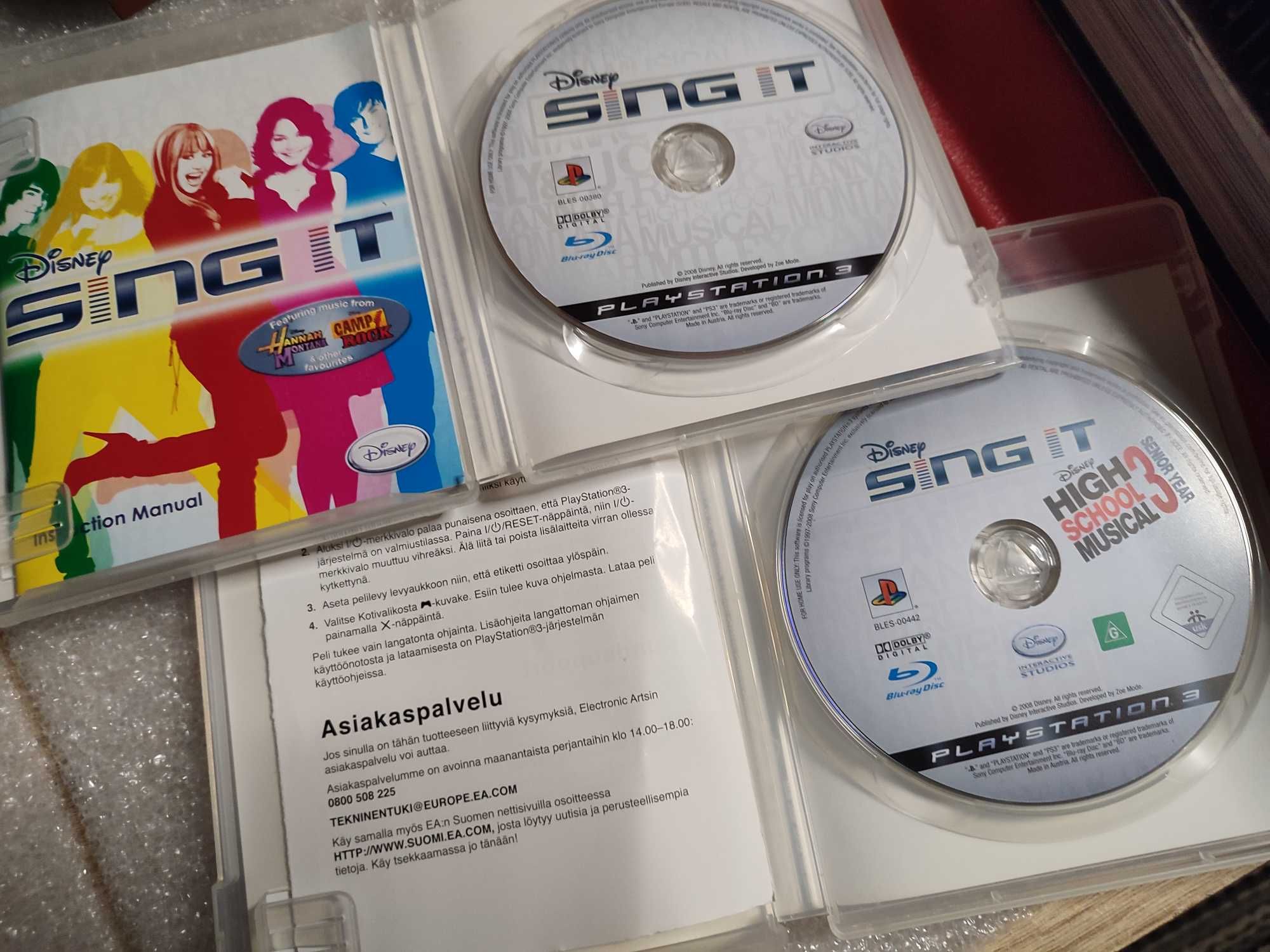 PS3 - Disney Sing It + Sing it High School Musical 3 - zestaw