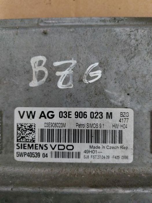 03E906023M centralina do motor seat ibiza 1.2
