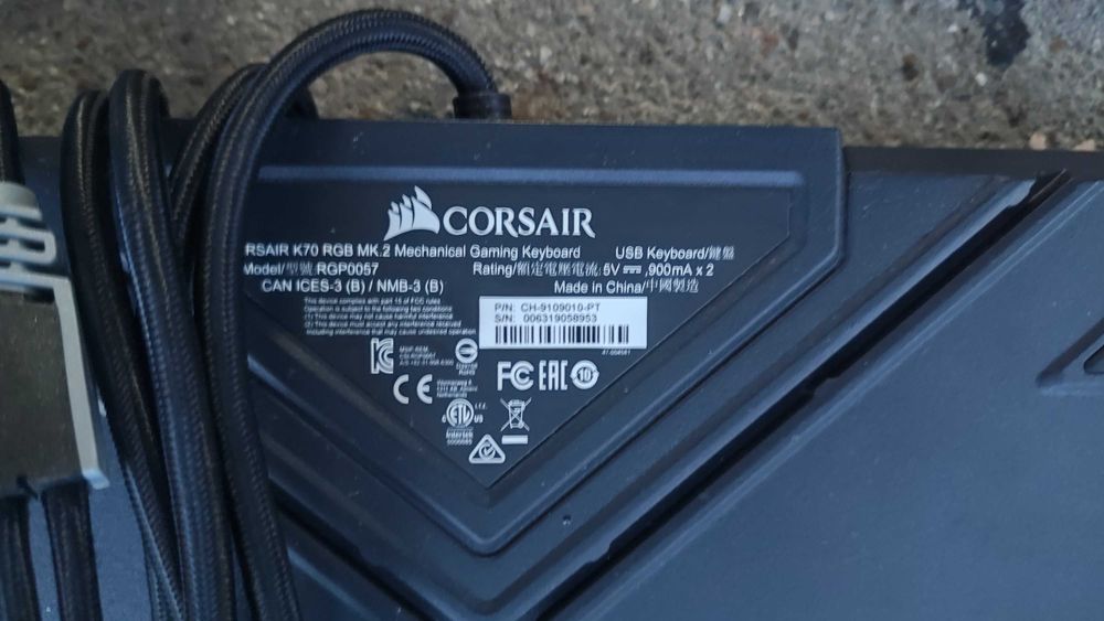 Teclados Gaming Corsair