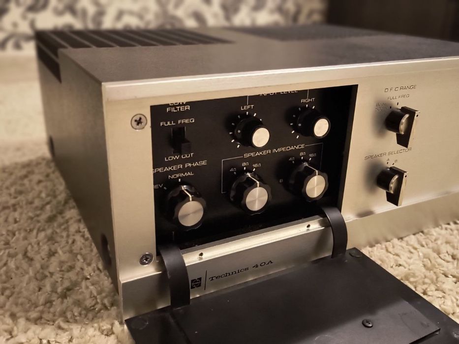 Ламповый усилитель мощности Technics SU-40 A