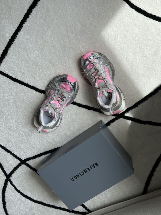 БЕЗ ПЕРЕДОПЛАТ‼️Жіночі кросівки BALENCIAGA 3XL Sneaker in Silver Pink
