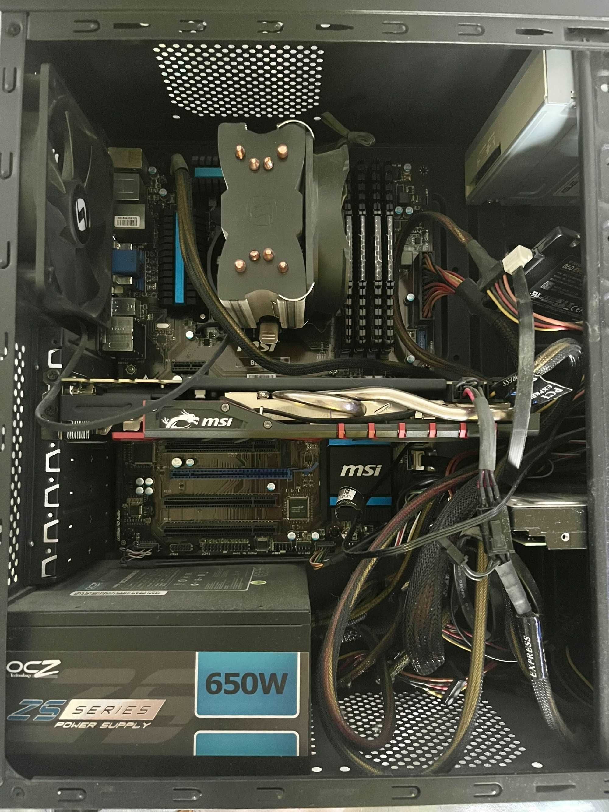 Komputer stacjonarny i5 + GTX 970 + 16GB RAM + SSD + HDD | Windows 10