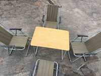 Набор для пикника стол и 4 стула