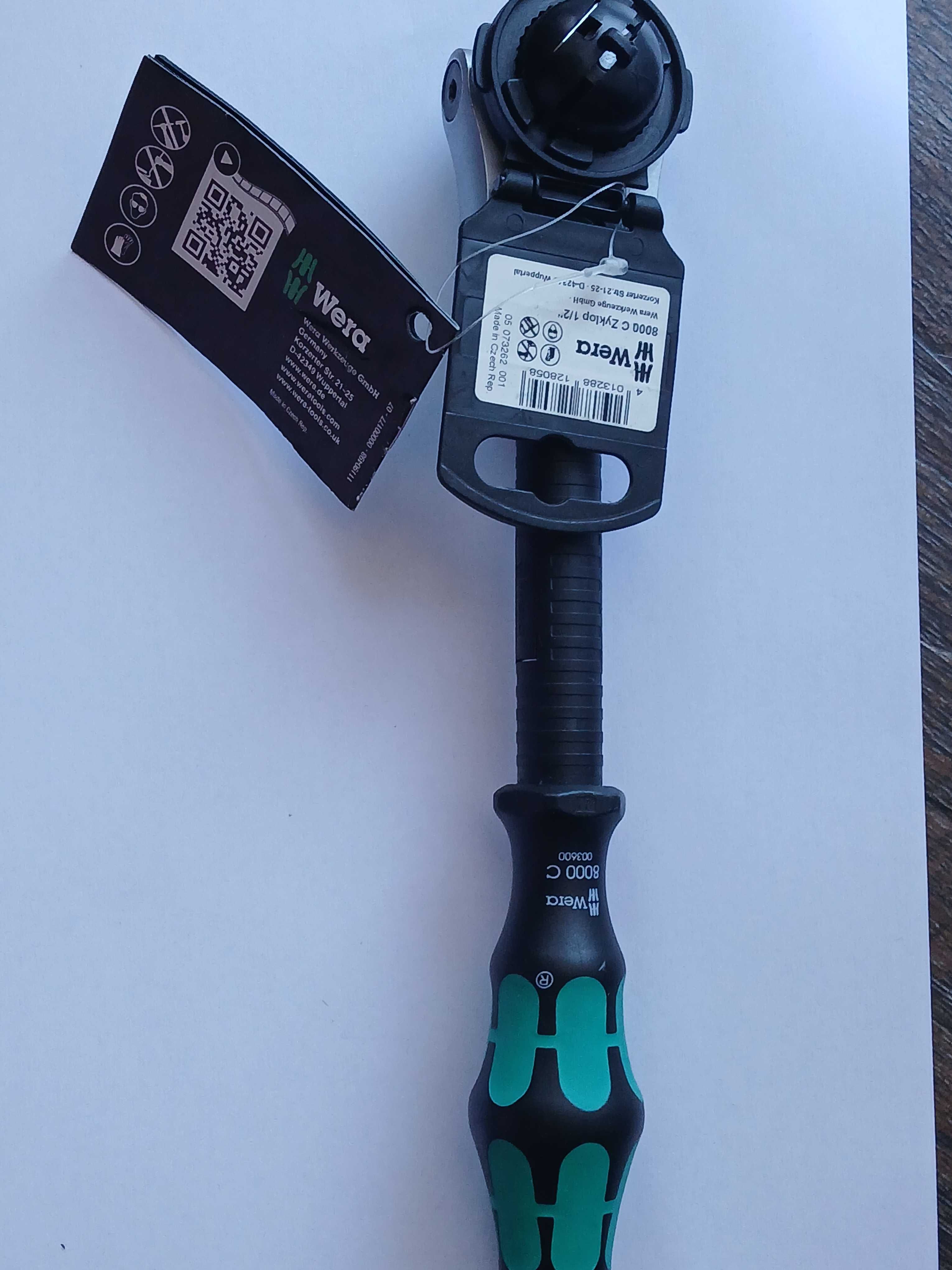 WERA grzechotka 1/2 cala Zyklop Speed 8000 C* nowa*