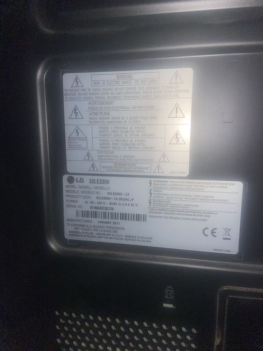 Vendo televizão de lg