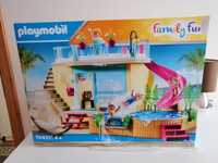 Nowy Playmobil Family Fun 70435 bungalow z basenem