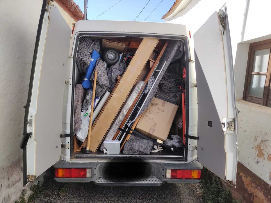 Frete / Mudança – Carrinha extra grande - Serviço profissional