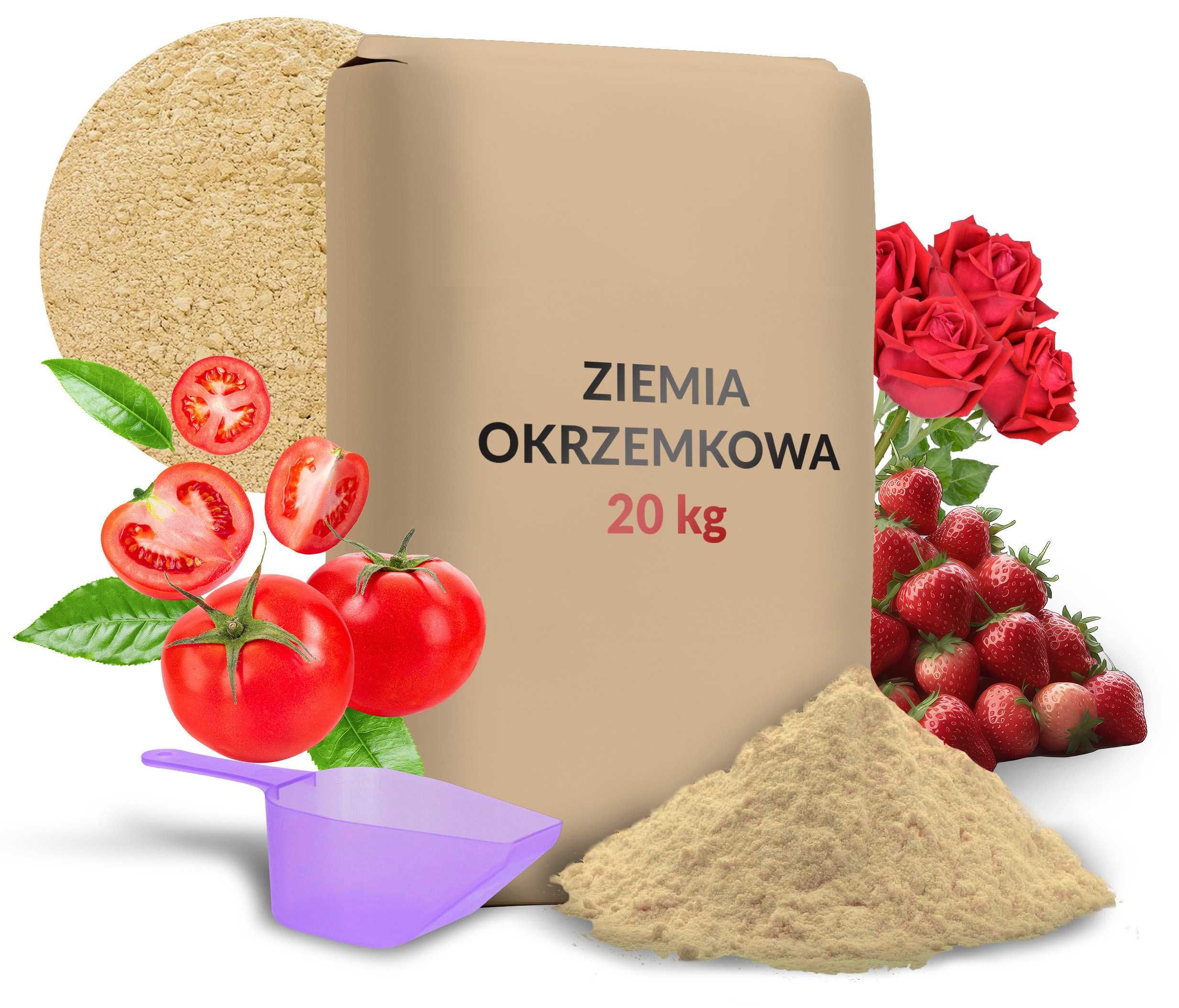 Naturalna ziemia okrzemkowa, diatomit, nawóz do roślin NO PEST 20kg