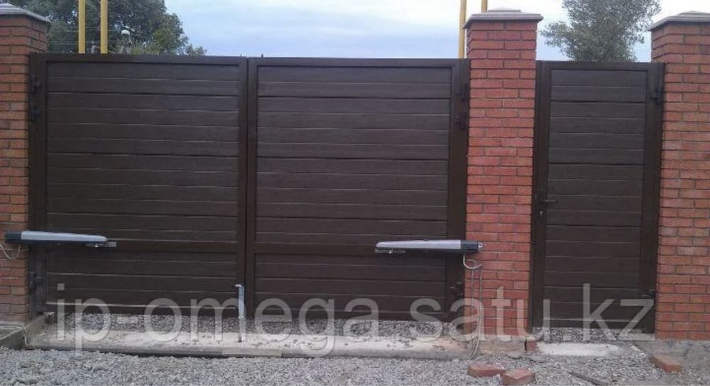 Автоматика для розпашних і відкатних воріт продаж монтаж