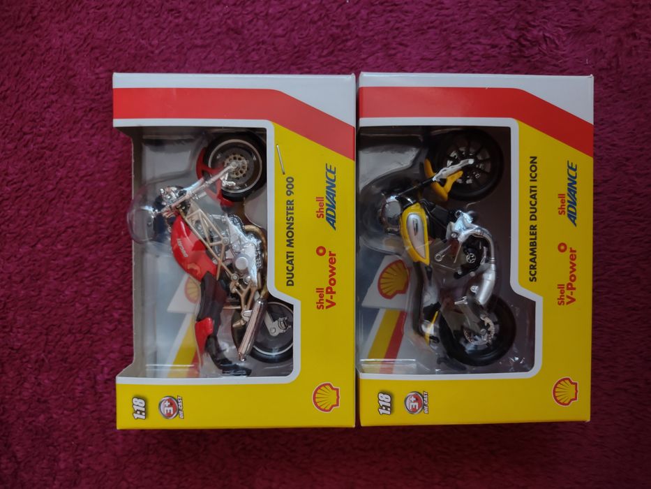 Motory Ducati z kolekcji Shell