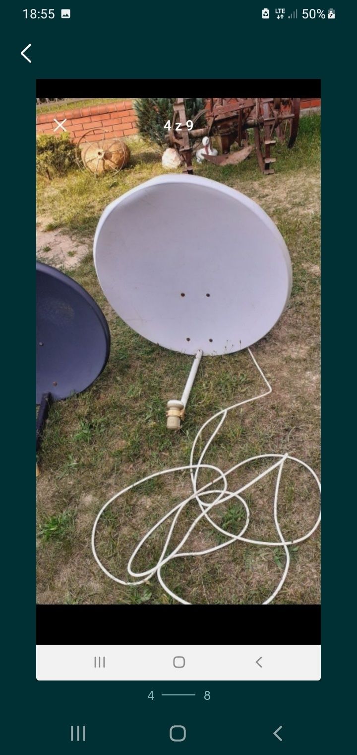Anteny Cyfrowy Polsat I inna duże I średnia 3szt cena za 3szt