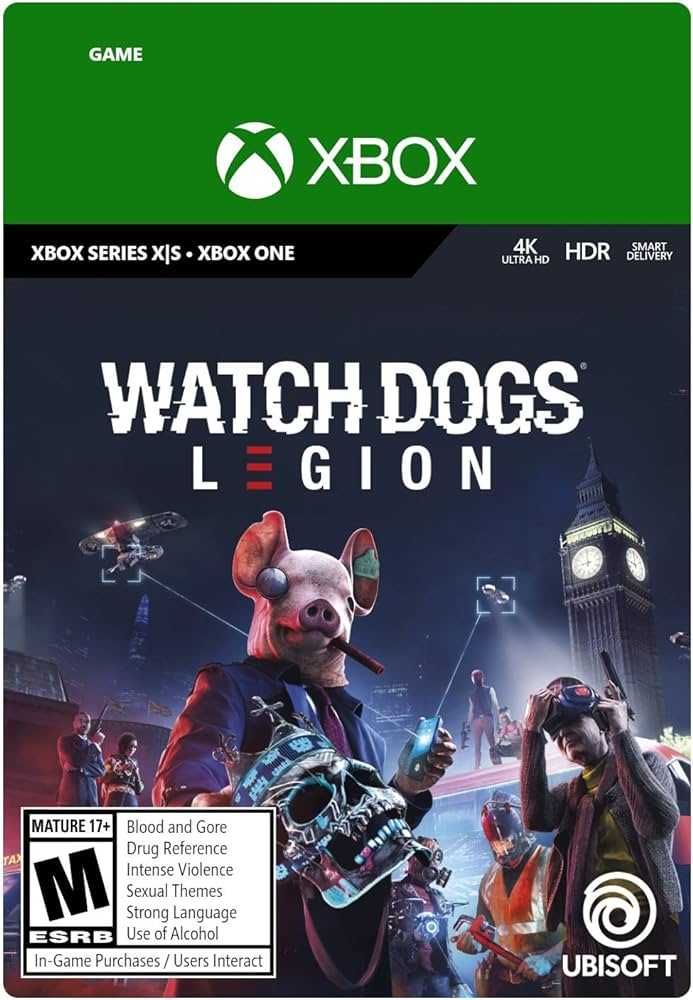 Watch dogs legion (Xbox one, Series S, X)