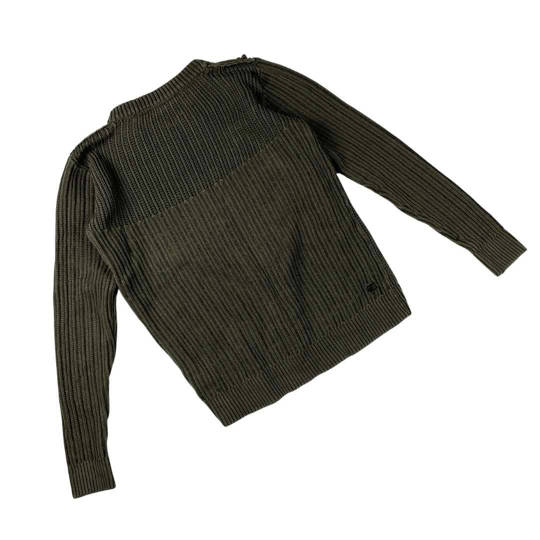 Vintage G-star Raw Denim sweter z dzianiny knit retro 90s y2k (S)